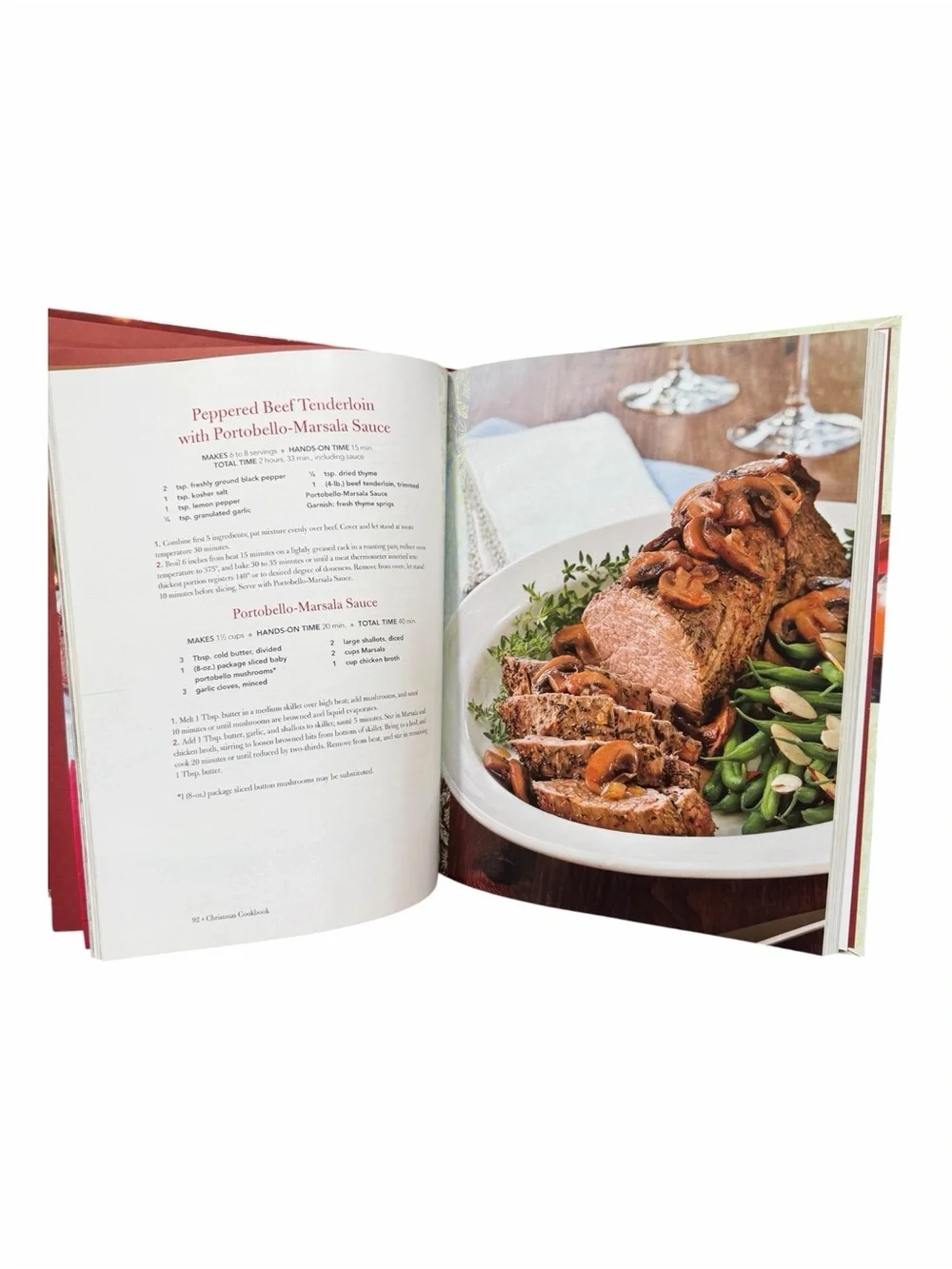 Southern Living Christmas Cookbook - Red and White